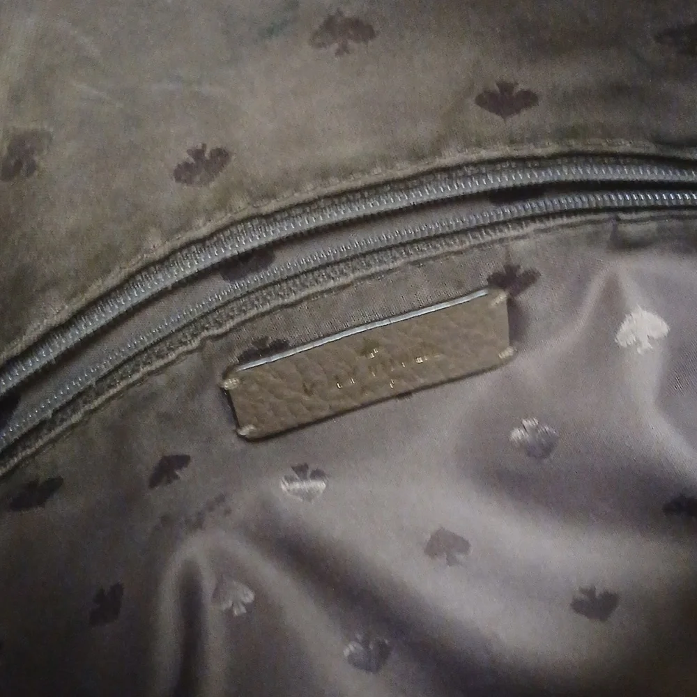 Kate Spade Tan and Cream And Brown Crossbody Bag 9.5